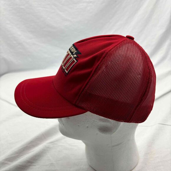 Vintage 1988 Unisex Trucker Cap Red Super Bowl XXIII Mesh One Size - Picture 4 of 11
